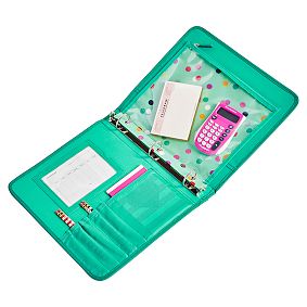 Gear-Up Black Zebra Homework Holder