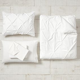 Microfiber Pintuck Duvet Set