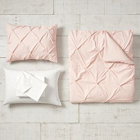 Microfiber Pintuck Duvet Set