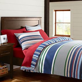 Schooner Stripe Duvet Cover