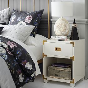 Shell Floral Double Bulb Table Lamp