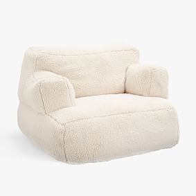 Sherpa Ivory Eco Lounger