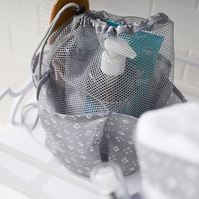 Drawstring Hanging Shower Caddy