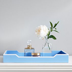 Ornate Lacquer Jewelry Tray