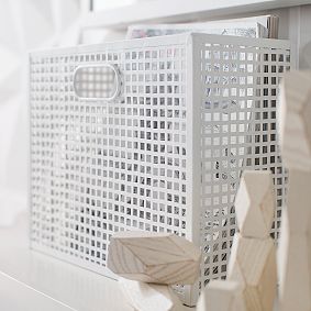 Perforated Metal Storage Bins