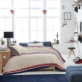 Plush Performance Ribbed Rug - Navy