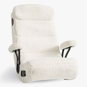 Sherpa Ivory Gaming Chair