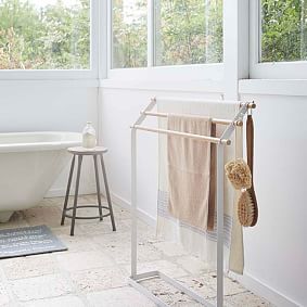 Standing Bath Towel Hanger
