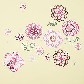 Chloe Flower Decals