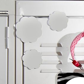 Flower Mirrors, Set Of 3