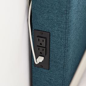 west elm x pbdorm Upholstered Smart Faux Headboards