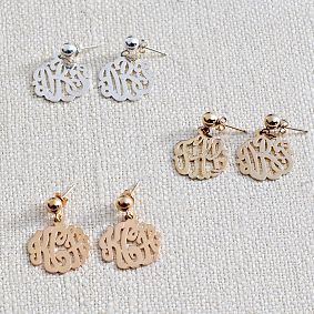 Monogram Earrings