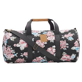 Northfield Bloom Burst Duffle Bag, Black