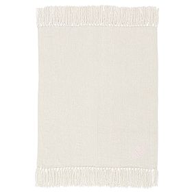 Chenille Fringe Throw