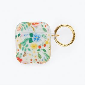 Rifle Paper Co. Clear Strawberry Field Airpod Case