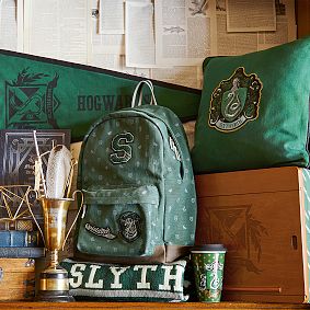 Harry Potter™ House Patch Slytherin™ Pillow Cover