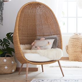 Open Box:  Woven Cave Chair