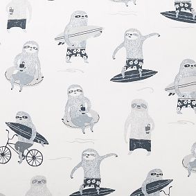 Surf's Up Sloth Sheet Set