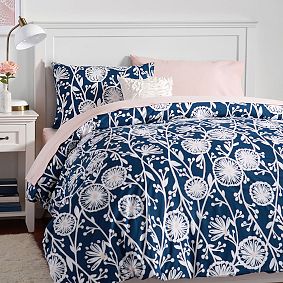 Budding Vine Duvet Cover &amp; Standard Sham