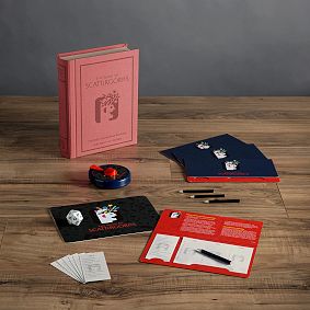 Vintage Bookshelf Board Game Collection - Set of 15