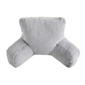 Faux-Bunny Fur Backrest Pillow Cover