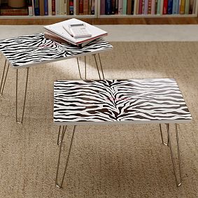 Zebra Flip-Out Lapdesk