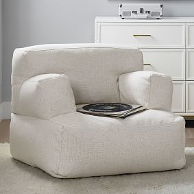 Tweed Ivory Eco Lounger
