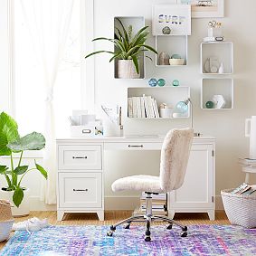 Classic Wooden Desk Accessories, Magazine Caddy