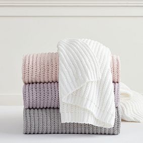Chenille Ribbed Throw