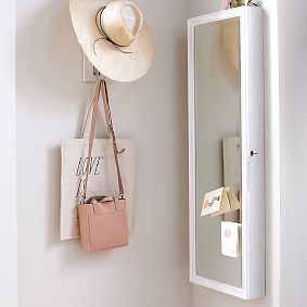 Heirloom Full Length Jewelry Wall Safe