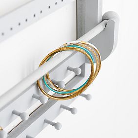 Script Monogram Wall Jewelry Storage