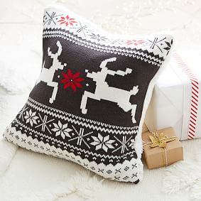St. Jude Fair Isle Throw &amp; Pillow Cover Set