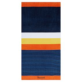 Surfer Stripe Beach Towel UPF 50+