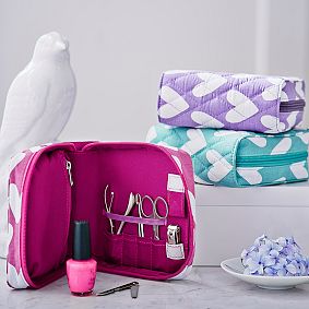Quilted Manicure/Pedicure Case