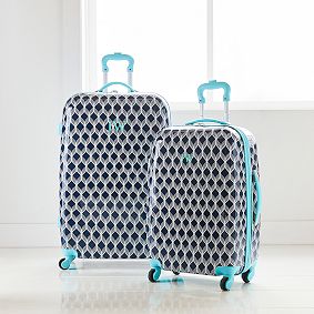 Hard-Sided Navy/Pool Bryn Carry-on Spinner
