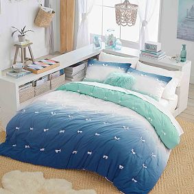 Dip Dye Pom Quilt