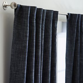 True Blue Denim Blackout Curtain