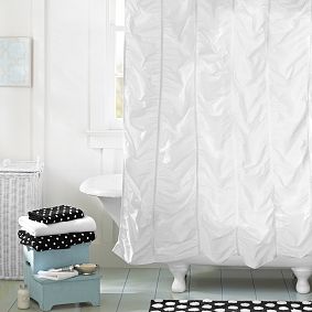 Ruched Shower Curtain