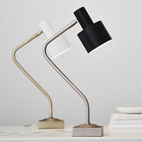 Gold Two-Toned Task Lamp