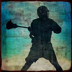 Varsity Lacrosse Wall Mural