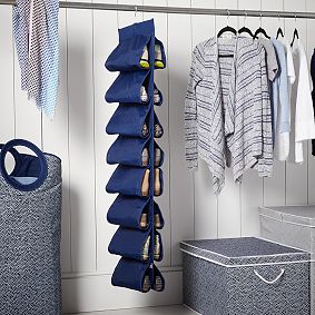 Hanging Closet Shoe Storage, Solid