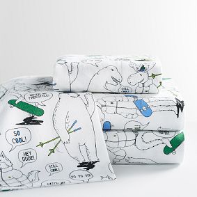 Winter Dudes Flannel Pillowcases