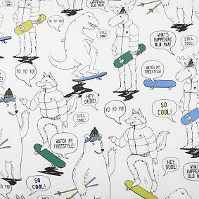 Winter Dudes Flannel Pillowcases