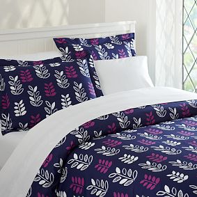 Leaflet Organic Duvet Cover