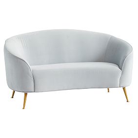 Curved Loveseat
