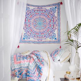 Lilly Pulitzer Tassel Tapestry