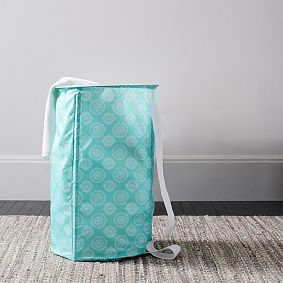 Duffle Hamper with Crossbody Strap, Sunburst Stamp