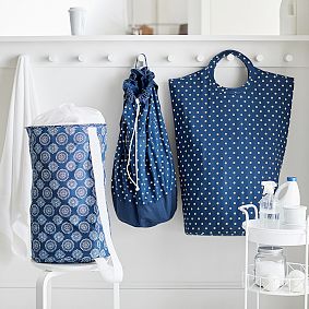Duffle Hamper with Crossbody Strap, Sunburst Stamp