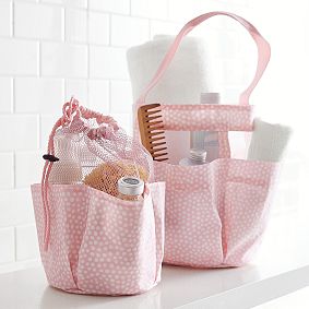 Shower Mesh Caddy, Mini Dot