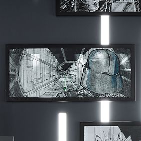 <em>Star Wars</em>™ Framed Story Board Art: Darth Vader's Perspective™, 36.5"x16"